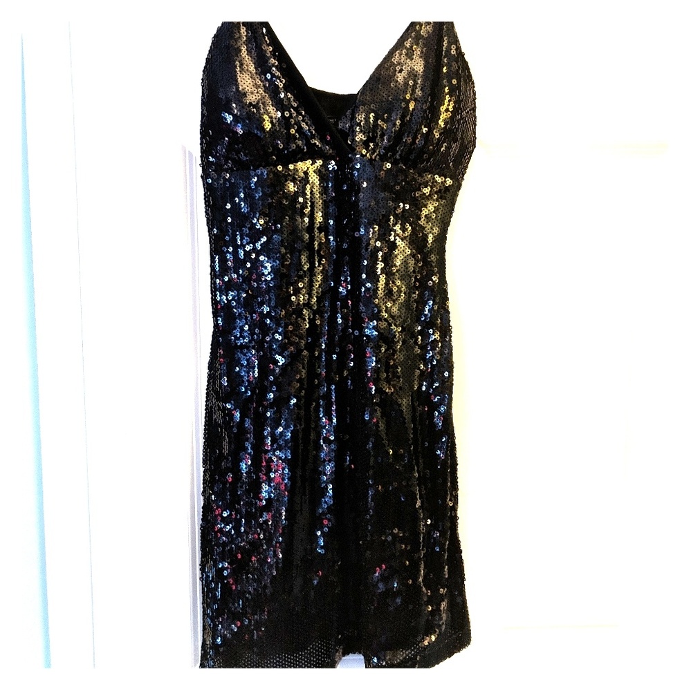Sparkly Black Party Dress